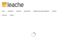 Tablet Screenshot of leache.com